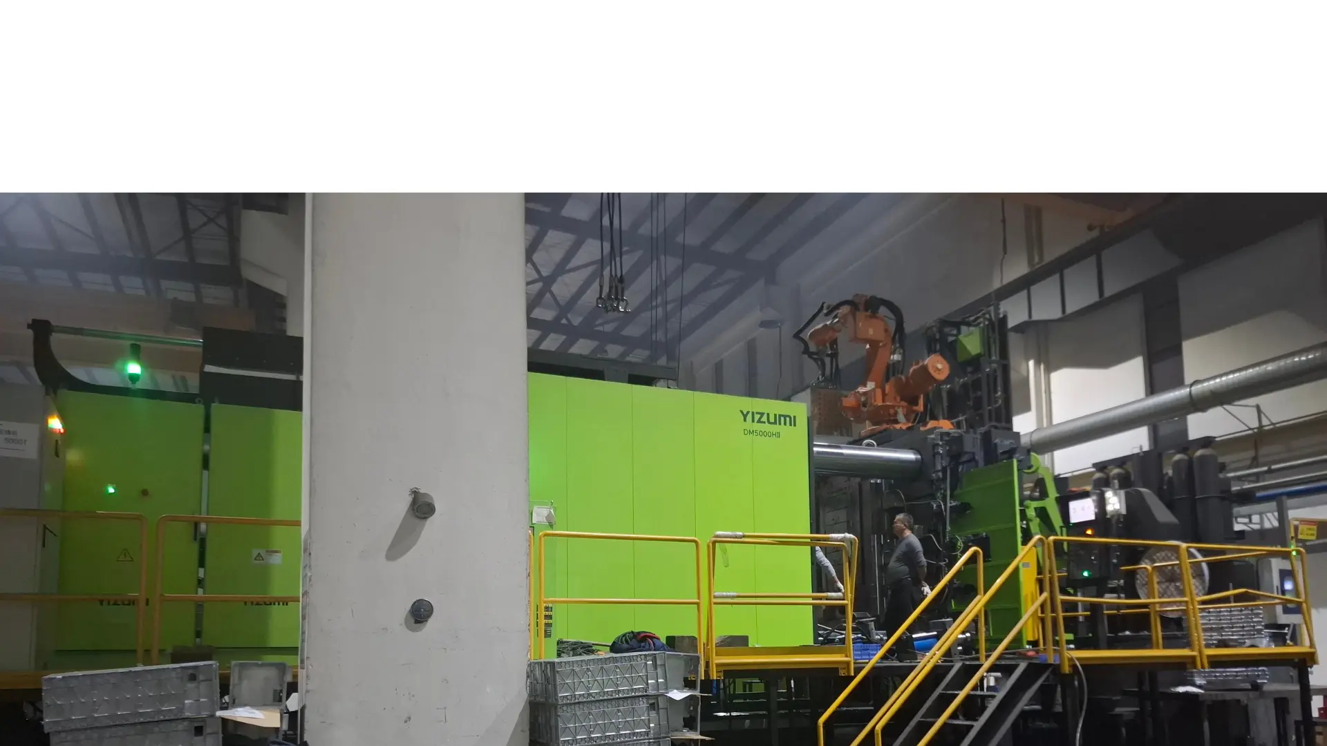Large aluminum die casting production supported by precision tooling